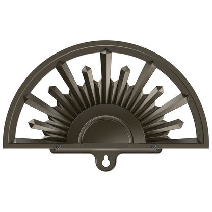 GOFORWILD Garden Hose Holder Heavy Duty Holds 125-Feet of 5/8-Inch Hose for Outside Yard Lawn Farm Made of Gauge Steel for Outside Yard, Bronze, Decorative Hose Butler Sturdy Water Hose Rack, Durable Wall Hose Hanger
